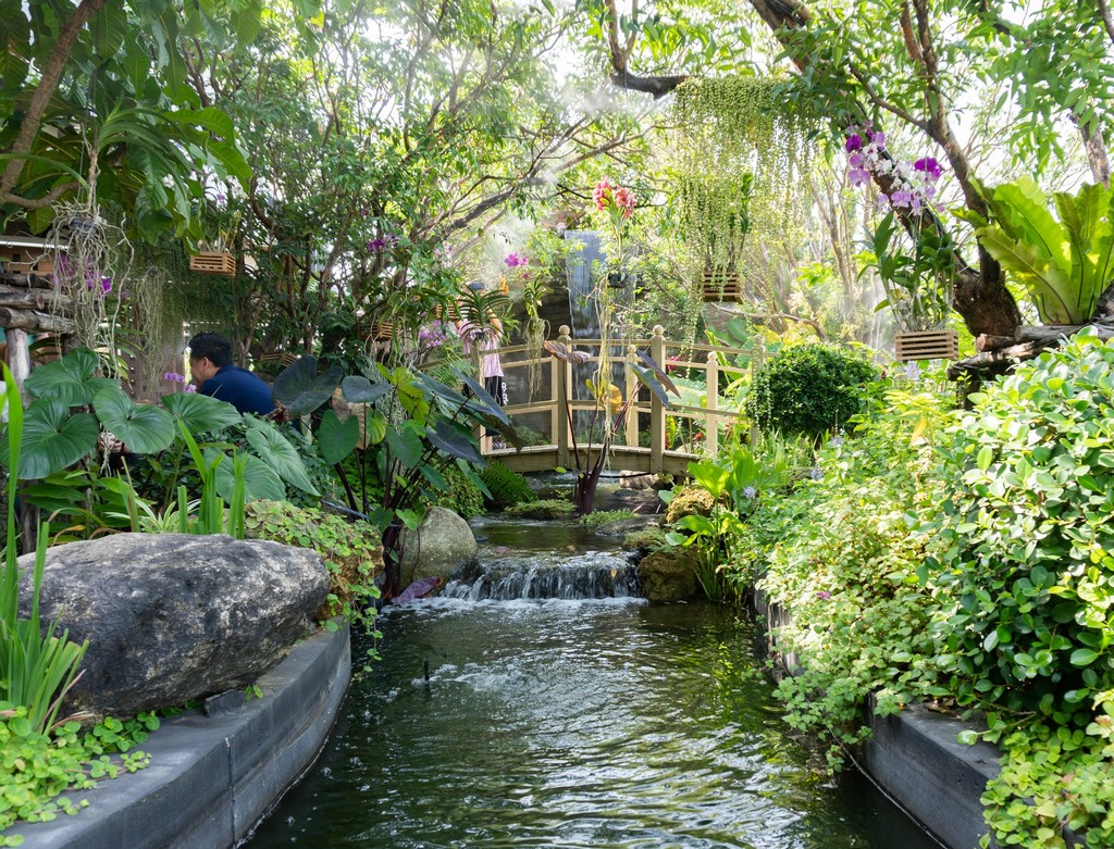 Meditation centre gardens