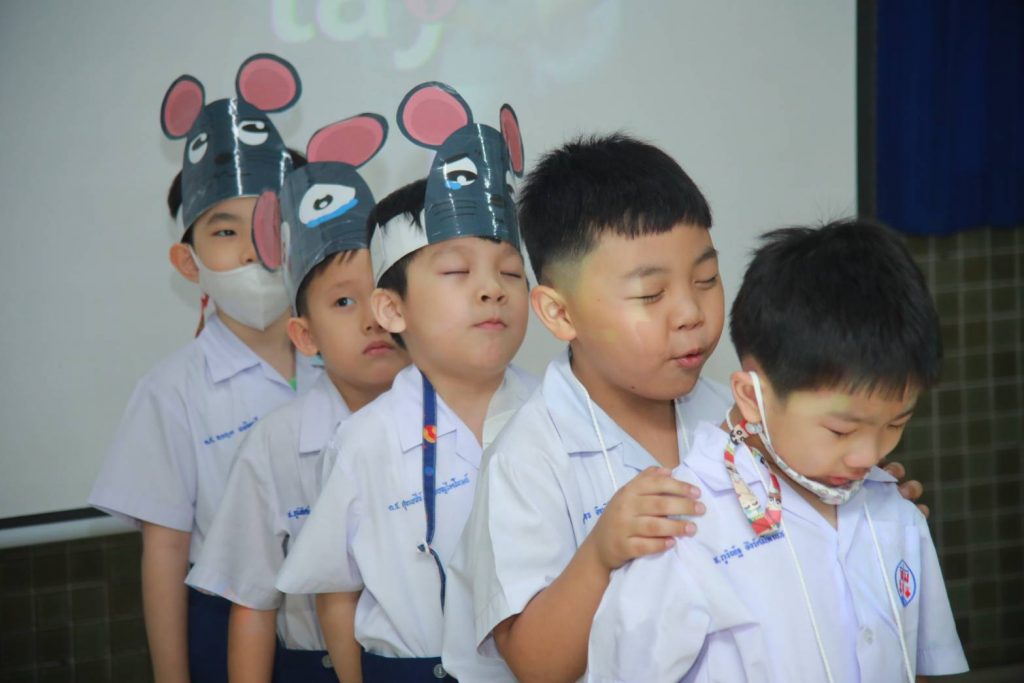 Kids learn about Jerry causing suffering during the Dharma class by Innocent Perception Centre BMSBH teachers.